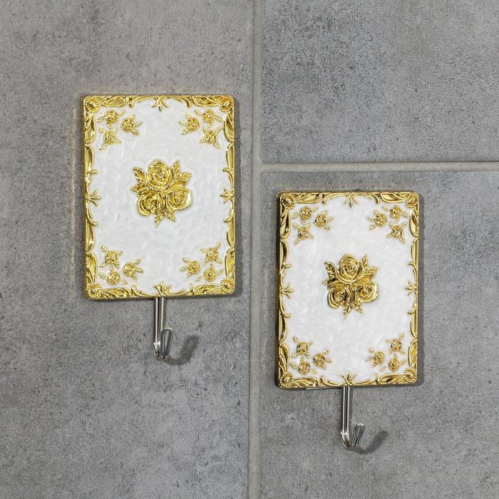 Крючок на липучке «Антик», 2 шт, цвет молочно-золотой
Крючок на липучке «Антик», 2 шт, цвет молочно-золотой