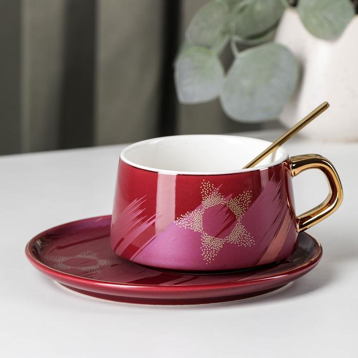 Чайная пара «Штрихи», 220 мл, блюдце d=15,5 см, цвет розовый
Чайная пара «Штрихи», 220 мл, блюдце d=15,5 см, цвет розовый