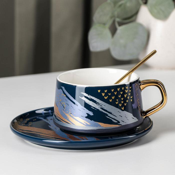 Чайная пара «Пикассо», чашка 220 мл, блюдце d=15,5 см, цвет синий
Чайная пара «Пикассо», чашка 220 мл, блюдце d=15,5 см, цвет синий