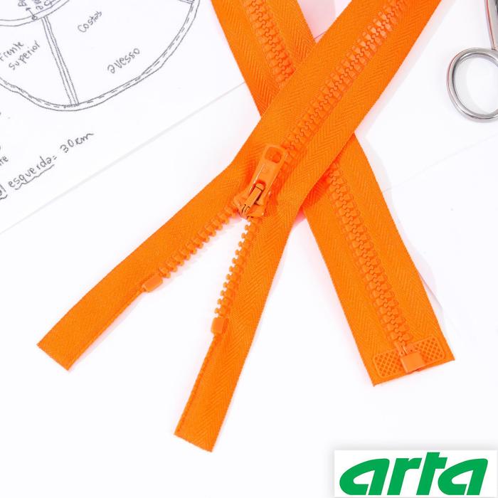 Молния «Трактор», Т10, разъёмная, 40 см, цвет оранжевый №005
Молния «Трактор», Т10, разъёмная, 40 см, цвет оранжевый №005