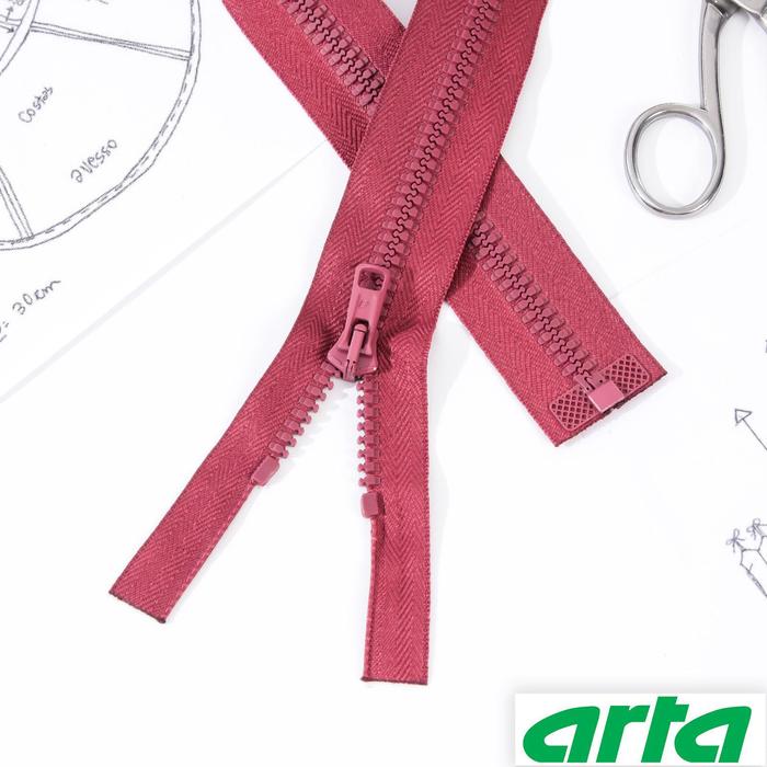 Молния «Трактор», Т10, разъёмная, 40 см, цвет старая роза №025 
Молния «Трактор», Т10, разъёмная, 40 см, цвет старая роза №025