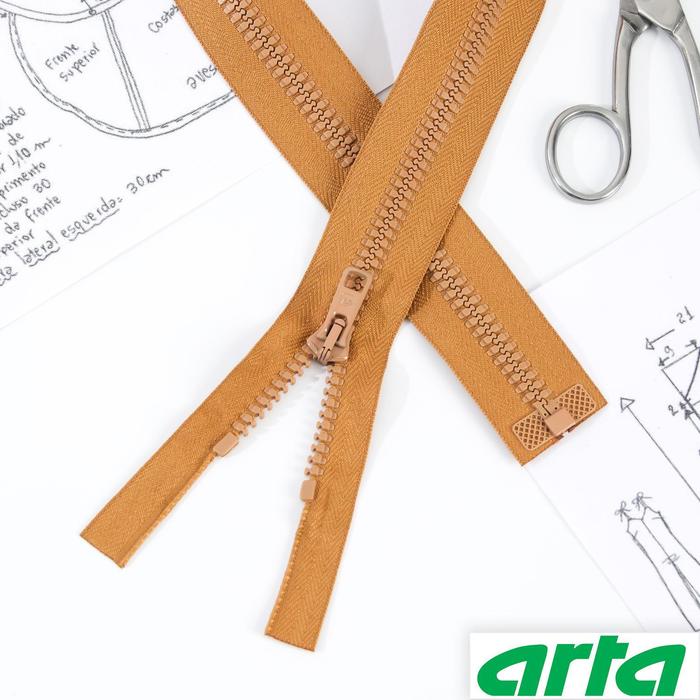 Молния «Трактор», Т10, разъёмная, 40 см, цвет песочный №073
Молния «Трактор», Т10, разъёмная, 40 см, цвет песочный №073