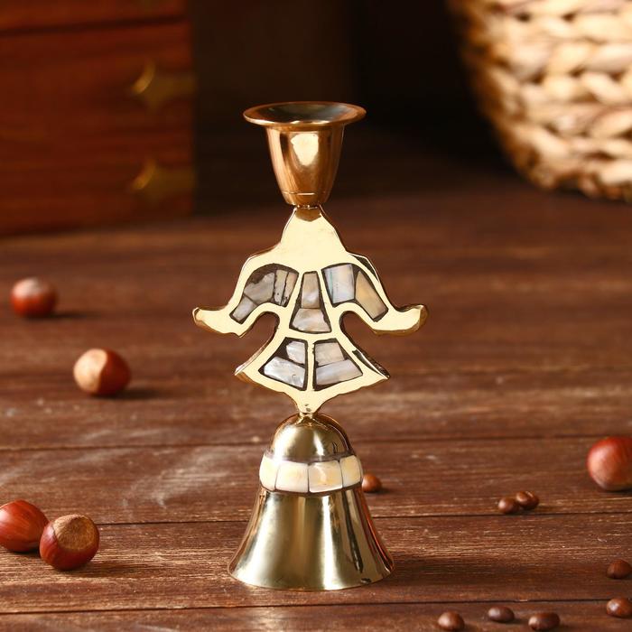 Подсвечник "Силуэт" латунь, перламутр 7,5х7,5х18 см
Подсвечник "Силуэт" латунь, перламутр 7,5х7,5х18 см