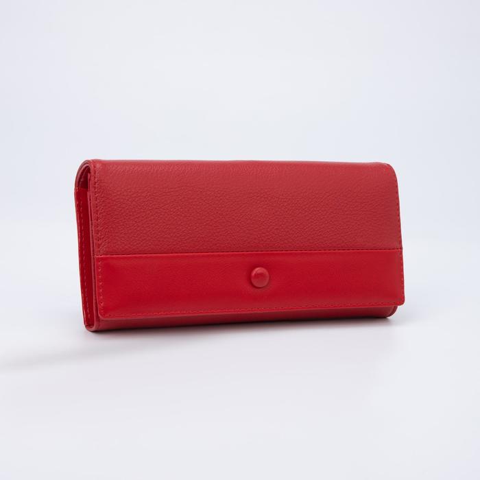 Кошелёк на магнитах, цвет красный
Кошелёк на магнитах, цвет красный