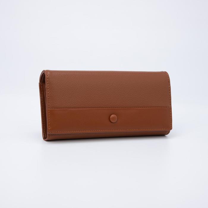 Кошелёк на магнитах, цвет рыжий 
Кошелёк на магнитах, цвет рыжий