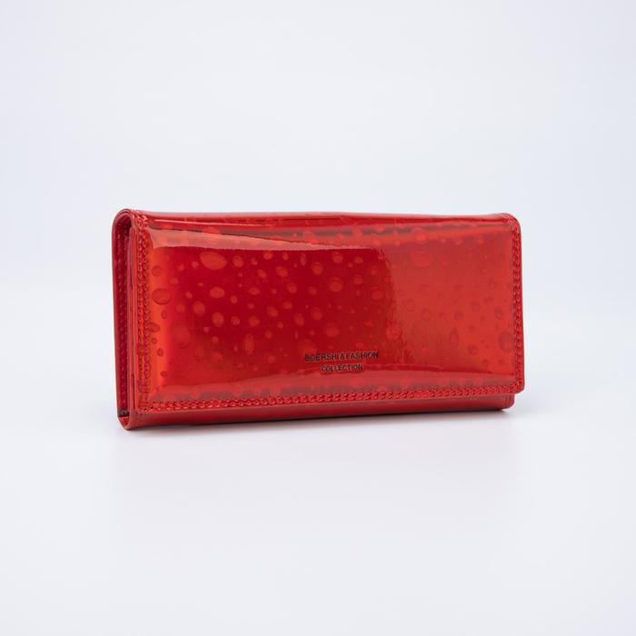 Кошелёк женский, 3 отдела на магнитах, цвет красный
Кошелёк женский, 3 отдела на магнитах, цвет красный