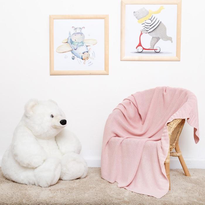 Плед Крошка Я персиковый, 80*100 см, 100% бамбук
Плед Крошка Я персиковый, 80*100 см, 100% бамбук