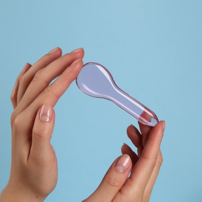 Массажёр Гуаша «Ложка Лапка», 10,7 × 3,3 см, хрусталь, цвет МИКС 
Массажёр Гуаша «Ложка Лапка», 10,7 × 3,3 см, хрусталь, цвет МИКС