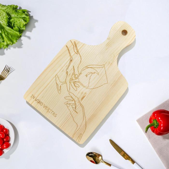 Доска разделочная «Вино», 15 × 24,7 × 2 см
Доска разделочная «Вино», 15 × 24,7 × 2 см