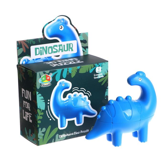 Головоломка «Динозавр», цвет синий
Головоломка «Динозавр», цвет синий