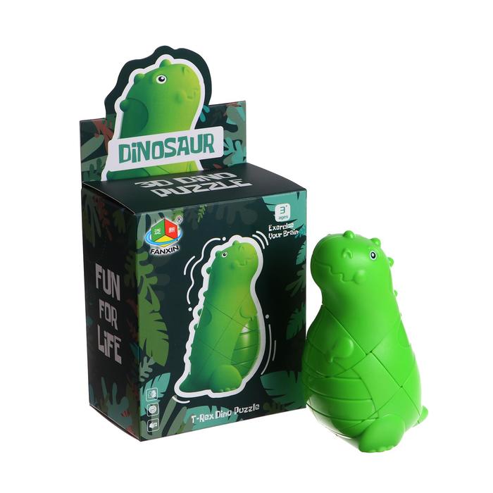 Головоломка «Динозавр», цвет зелёный
Головоломка «Динозавр», цвет зелёный