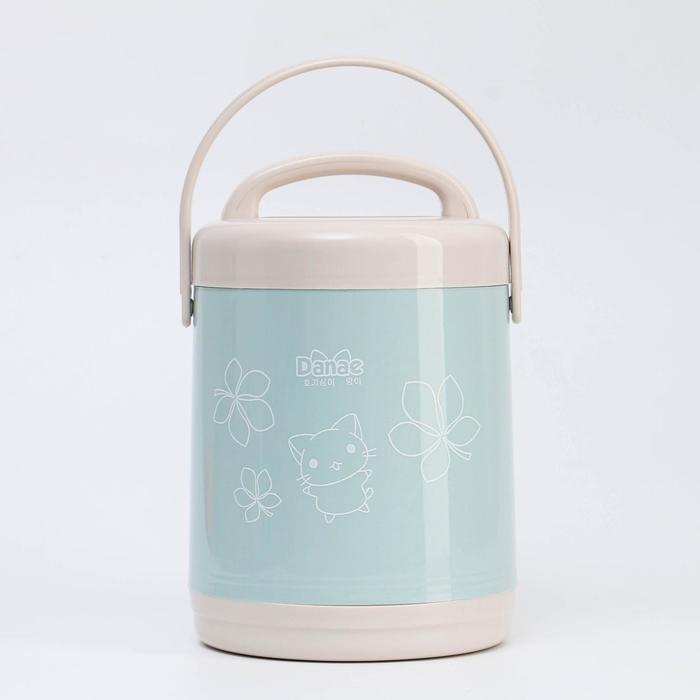 Термос "Китти", 1.7 л, сохраняет тепло 3 ч, 23 х 14.5 см, голубой
Термос "Китти", 1.7 л, сохраняет тепло 3 ч, 23 х 14.5 см, голубой