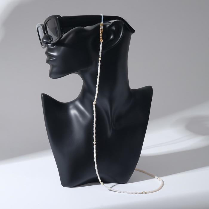 Цепочка для очков "Шпинель" с жемчужинкой, цвет бело-розовый в золоте
Цепочка для очков "Шпинель" с жемчужинкой, цвет бело-розовый в золоте