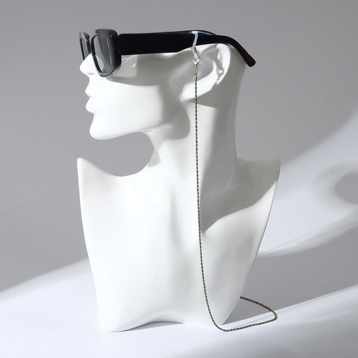 Цепочка для очков "Тонкие бусы" овал, цвет зелёно-серебряный
Цепочка для очков "Тонкие бусы" овал, цвет зелёно-серебряный