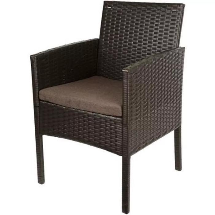 Кресло «Кения», 570 × 400 × 800 мм, с подушкой, искусственный ротанг
Кресло «Кения», 570 × 400 × 800 мм, с подушкой, искусственный ротанг