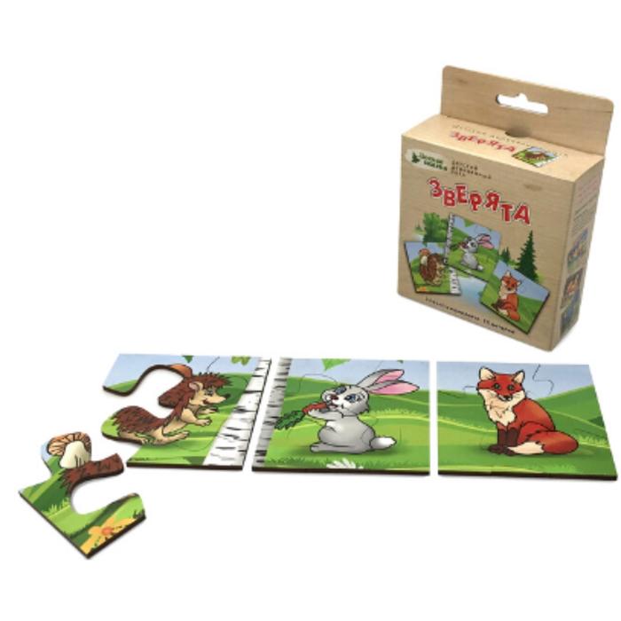 Пазл-панно Лесная сказка, «Зверята»
Пазл-панно Лесная сказка, «Зверята»
