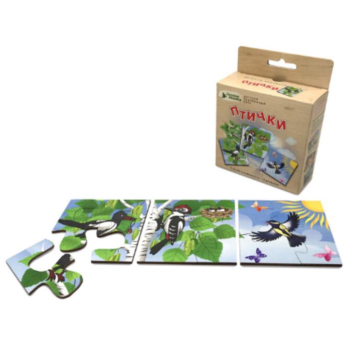Пазл-панно Лесная сказка «Птички»
Пазл-панно Лесная сказка «Птички»