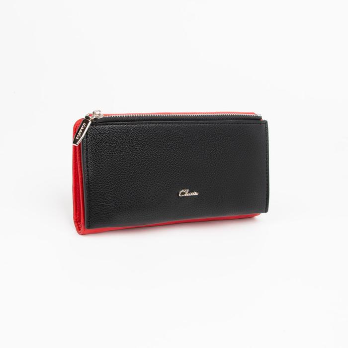 Кошелёк на магнитах, цвет чёрный/красный
Кошелёк на магнитах, цвет чёрный/красный