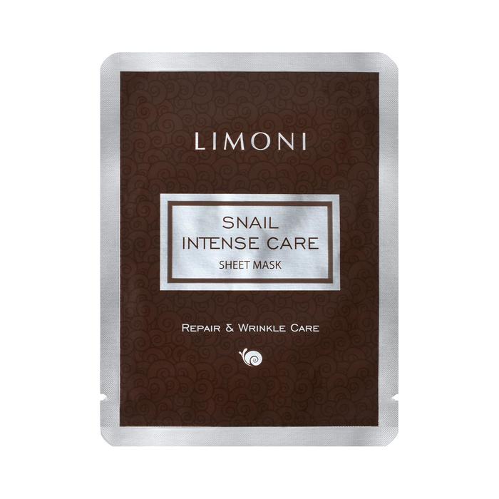 Маска для лица Limoni Sheet Mask интенсивная с экстрактом секреции улитки, 18 г
Маска для лица Limoni Sheet Mask интенсивная с экстрактом секреции улитки, 18 г