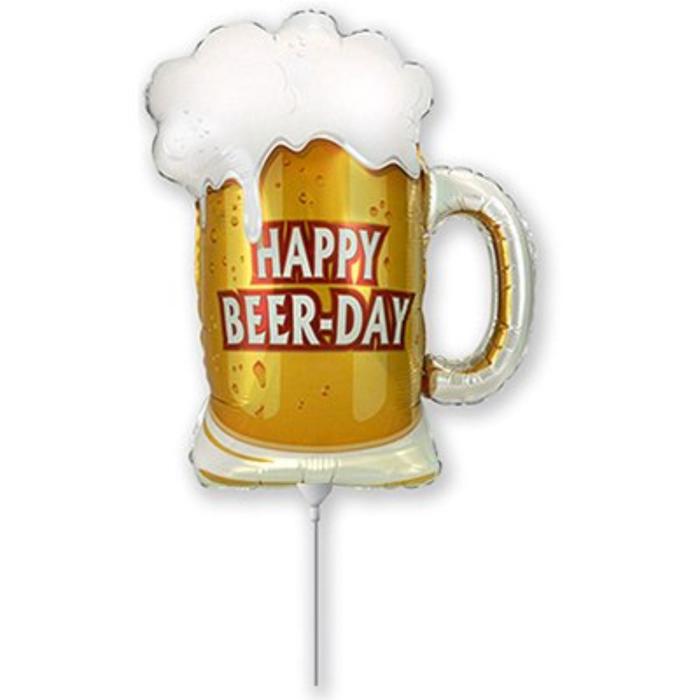 Шар фольгированный 11" «Кружка пивная», мини-фигура
Шар фольгированный 11" «Кружка пивная», мини-фигура