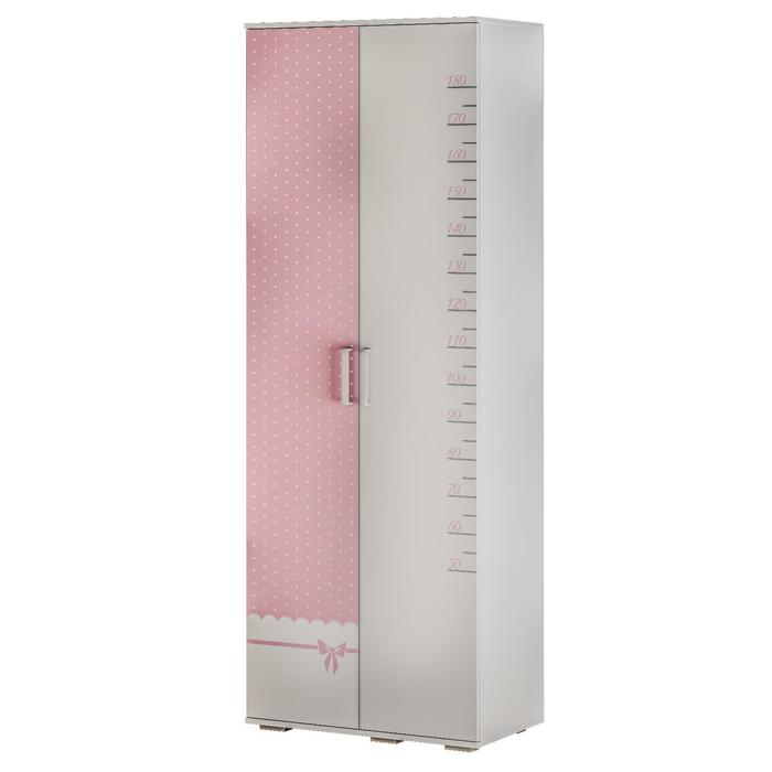 Шкаф для одежды Трио 802х460х2176 белый/принцесса
Шкаф для одежды Трио 802х460х2176 белый/принцесса