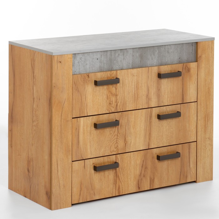 Комод Франк 1030х460х826 крафт/метрополитан грей
Комод Франк 1030х460х826 крафт/метрополитан грей