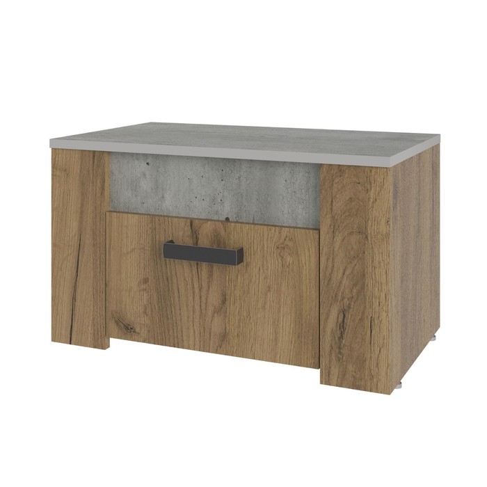 Тумба прикроватная Франк 630х378х378 крафт/метрополитан грей
Тумба прикроватная Франк 630х378х378 крафт/метрополитан грей