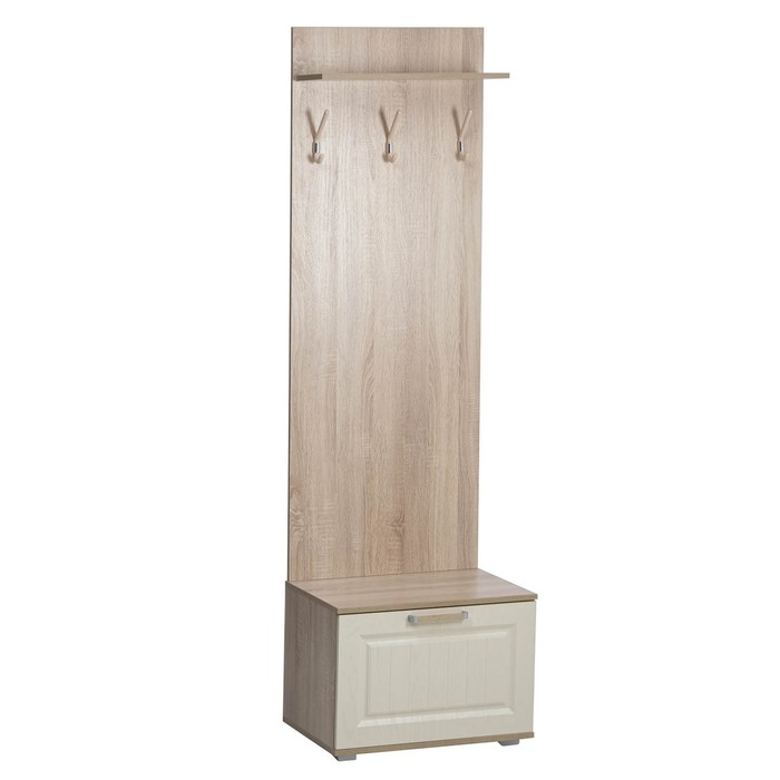 Прихожая Маркиза 602х460х2176 сонома/крем-сатин
Прихожая Маркиза 602х460х2176 сонома/крем-сатин