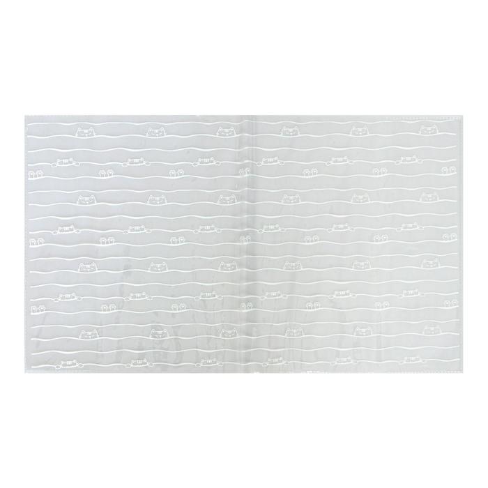 Обложка для дневников и тетрадей "deVENTE. Cats" 355 x 213 мм, ПВХ 140 мкм, прозрачная с одноцветным рисунком, 3 штуки в пластиковом пакете
Обложка для дневников и тетрадей "deVENTE. Cats" 355 x 213 мм, ПВХ 140 мкм, прозрачная с одноцветным рисунком, 3 штуки в пластиковом пакете