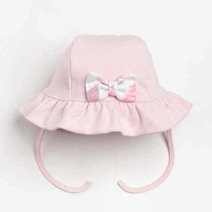 Чепчик (панамка) Крошка Я "Зайчик", розовый, р.44
Чепчик (панамка) Крошка Я "Зайчик", розовый, р.44