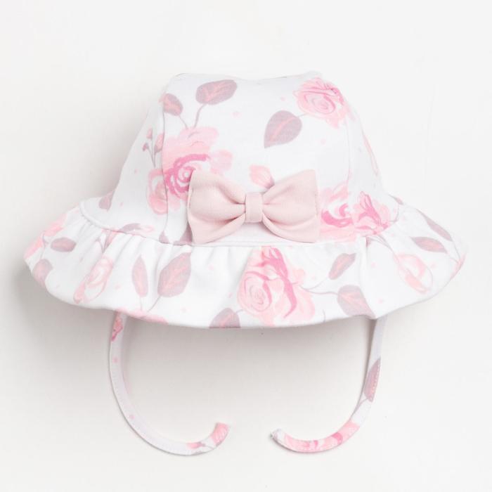 Чепчик (панамка) Крошка Я "Зайчик", белый, р.44
Чепчик (панамка) Крошка Я "Зайчик", белый, р.44