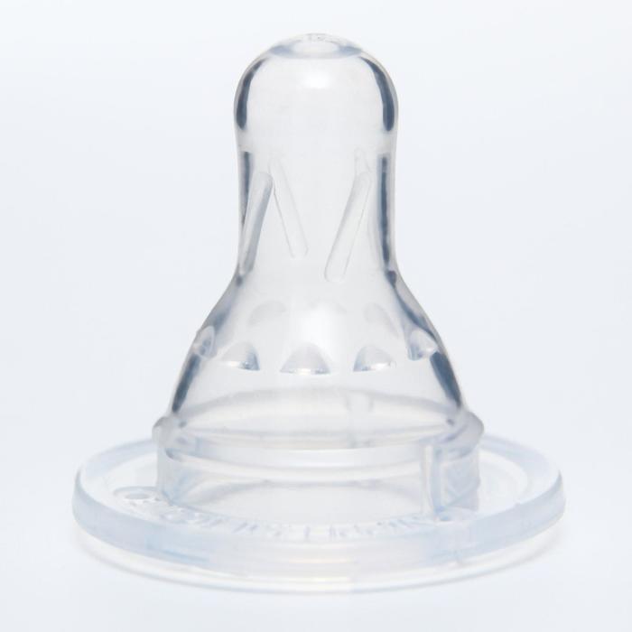 Соска классическая на бутылочку, силиконовая, от 6 мес., быстрый поток
Соска классическая на бутылочку, силиконовая, от 6 мес., быстрый поток