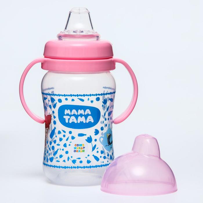 Поильник-непроливайка с силиконовым носиком, 270 мл., с ручками, цвет розовый
Поильник-непроливайка с силиконовым носиком, 270 мл., с ручками, цвет розовый