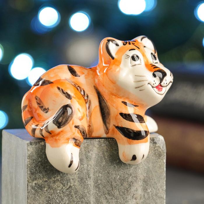 Фигура "Довольный тигр" 8см
Фигура "Довольный тигр" 8см