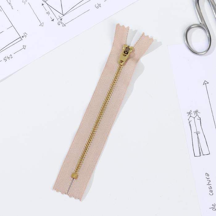 Молния джинсовая, №1, неразъёмная, 14 см, цвет слоновая кость/латунь
Молния джинсовая, №1, неразъёмная, 14 см, цвет слоновая кость/латунь