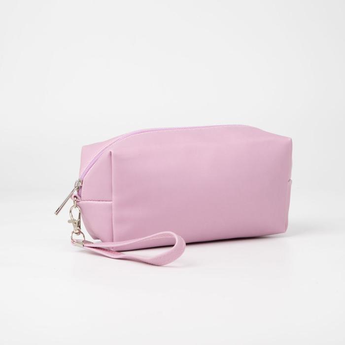 Косметичка дорожная, отдел на молнии, с ручкой, цвет розовый
Косметичка дорожная, отдел на молнии, с ручкой, цвет розовый