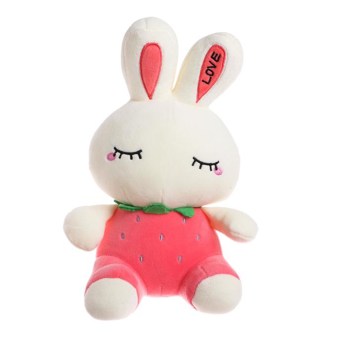 Мягкая игрушка «Зайка», клубничка, цвета МИКС
Мягкая игрушка «Зайка», клубничка, цвета МИКС
