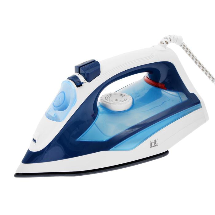 Утюг Irit IR-2235, 2000 Вт, керамическая подошва, вертикальное отпаривание, сине-белый
Утюг Irit IR-2235, 2000 Вт, керамическая подошва, вертикальное отпаривание, сине-белый