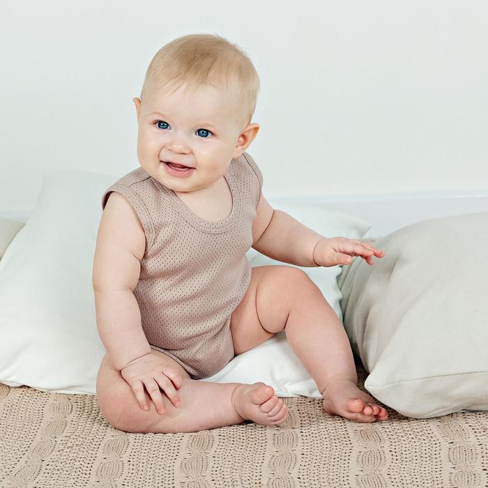 Боди без рукавов «Basic», рост 80 см, цвет бежевый
Боди без рукавов «Basic», рост 80 см, цвет бежевый