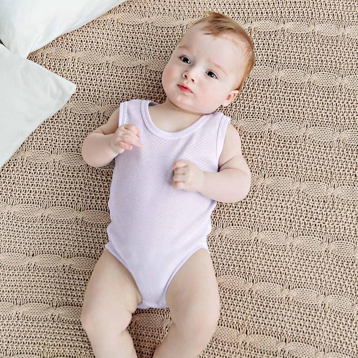 Боди без рукавов «Basic», рост 80 см, цвет белый
Боди без рукавов «Basic», рост 80 см, цвет белый