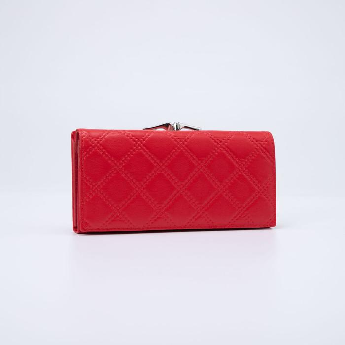 Кошелёк на магнитах, цвет красный
Кошелёк на магнитах, цвет красный