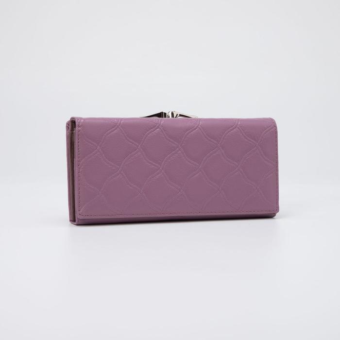 Кошелёк на магнитах, цвет фиолетовый
Кошелёк на магнитах, цвет фиолетовый