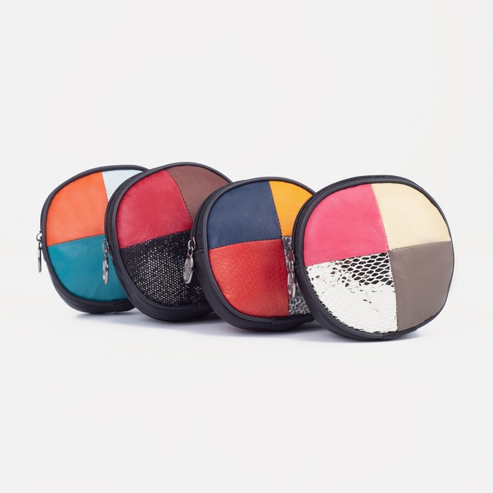 Кошелёк, отдел на молнии, кольцо, цвет МИКС
Кошелёк, отдел на молнии, кольцо, цвет МИКС