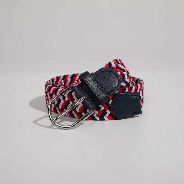 Ремень женский, ширина 3,5 см, резинка, плетёнка, пряжка металл, цвет красный/белый/синий
Ремень женский, ширина 3,5 см, резинка, плетёнка, пряжка металл, цвет красный/белый/синий