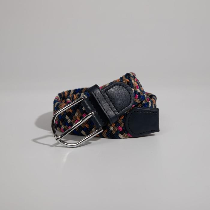 Ремень женский, ширина 3,5 см, резинка, плетёнка, пряжка металл, цвет синий
Ремень женский, ширина 3,5 см, резинка, плетёнка, пряжка металл, цвет синий