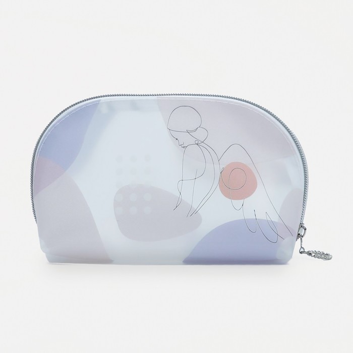 фото Косметичка на молнии, цвет разноцветный/полупрозрачный