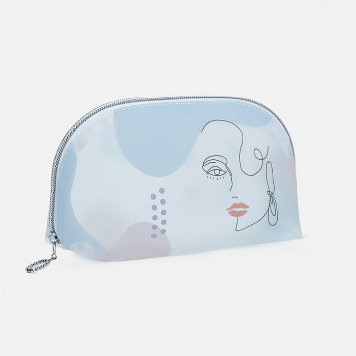 Косметичка на молнии, цвет разноцветный/полупрозрачный 
Косметичка на молнии, цвет разноцветный/полупрозрачный