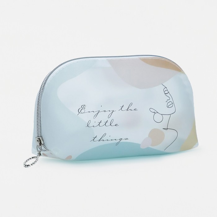 фото Косметичка на молнии, цвет разноцветный/полупрозрачный