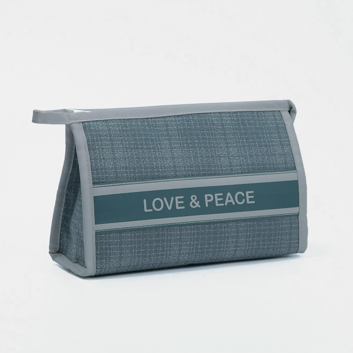 Косметичка на молнии, цвет голубой
Косметичка на молнии, цвет голубой