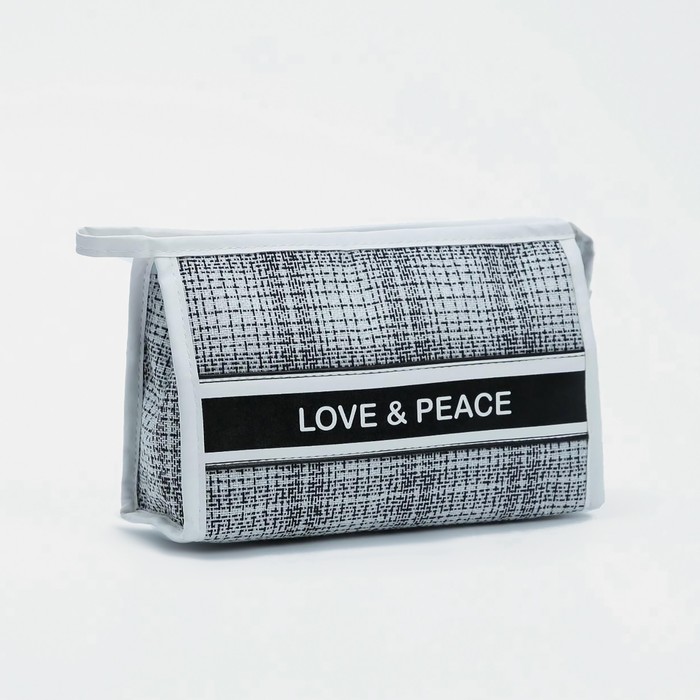 Косметичка на молнии, цвет белый 
Косметичка на молнии, цвет белый